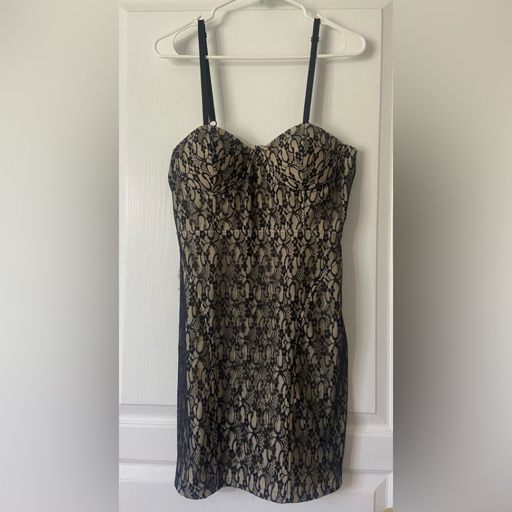 Elegant Black Lace Dress